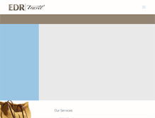 Tablet Screenshot of edrtravel.com